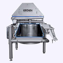 The K850 drying system from KRONEN convinces with its well thought-out, modern hygienic design