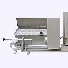 The vegetable spiral cutting machine S021 from KRONEN is low-maintenance and quick to clean.
