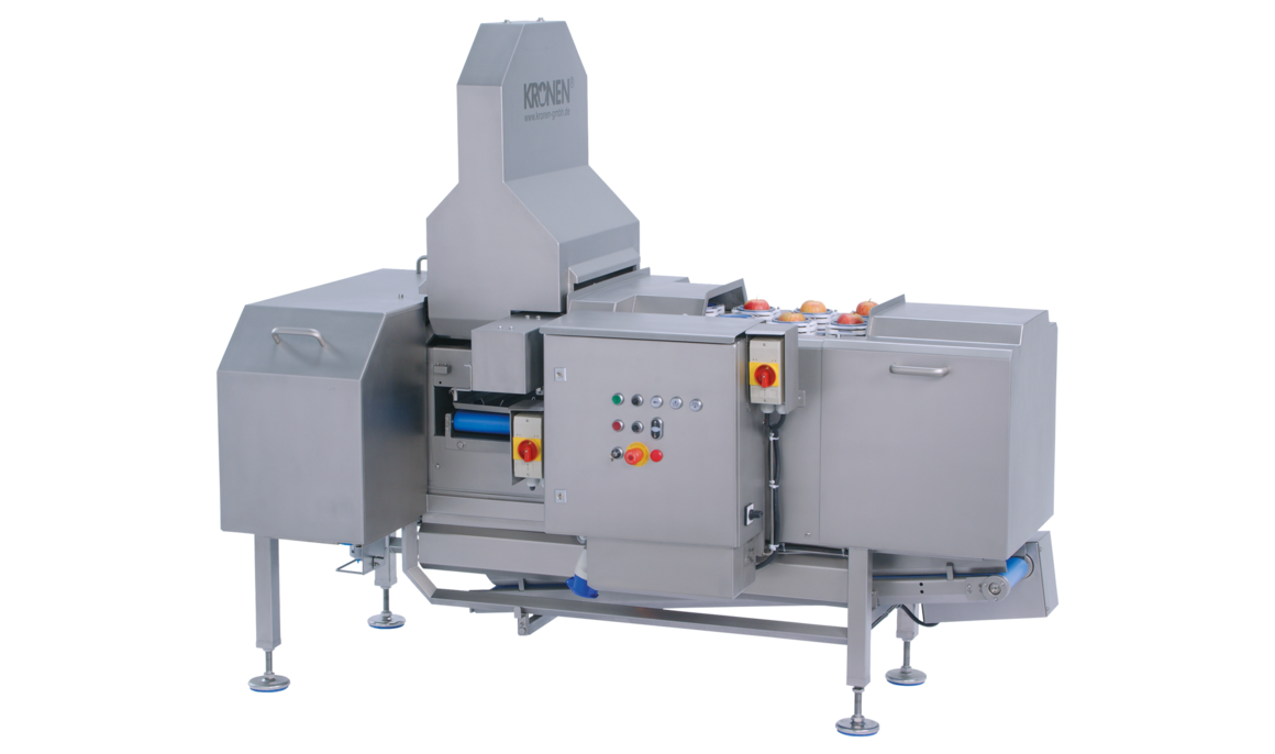 With the TONA Rapid S145, vegetables and fruit are cored, divided or cut into slices, segments or sticks.