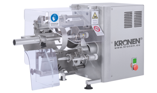 Apfel-Schäl- und -Schneidemaschine AS 4 von KRONEN zum Schälen, Entkernen, Teilen und Scheibenschneiden von Äpfeln