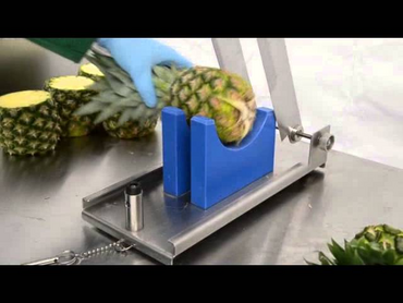 Découpe ananas professionnel manuel - CHR MARKET