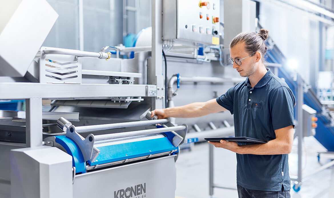 KRONEN processing/food technology: customized solutions
