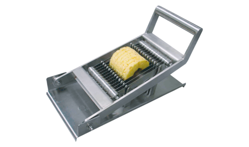 Manual pineapple slicer MASS from KRONEN for precise slicing