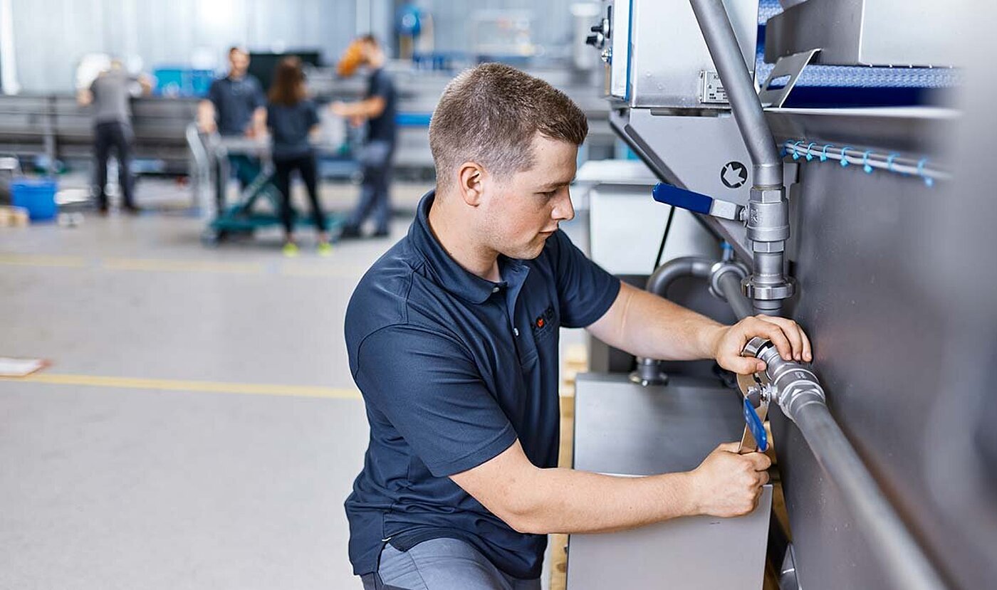 Ausbildung zur/zum Industriemechaniker*in