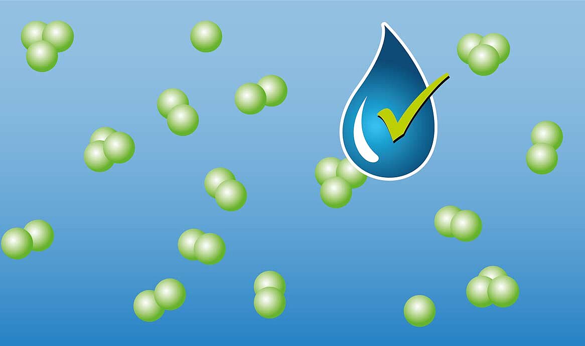 KRONEN Citrocide: Chlorine-free disinfection of fruit, vegetables, and salad leaves with no formation of harmful by-products