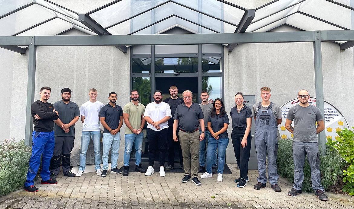 New apprentices start their training at KRONEN | KRONEN GmbH