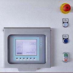 MULTICORER operating panel