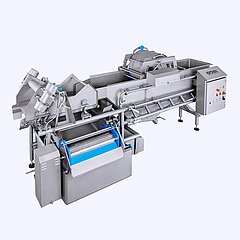 HEWA 3800 Waschmaschine von KRONEN erlaubt mit modularer, kompakter Bauweise eine große Flexibilität und Anpassung an individuelle Anforderungen