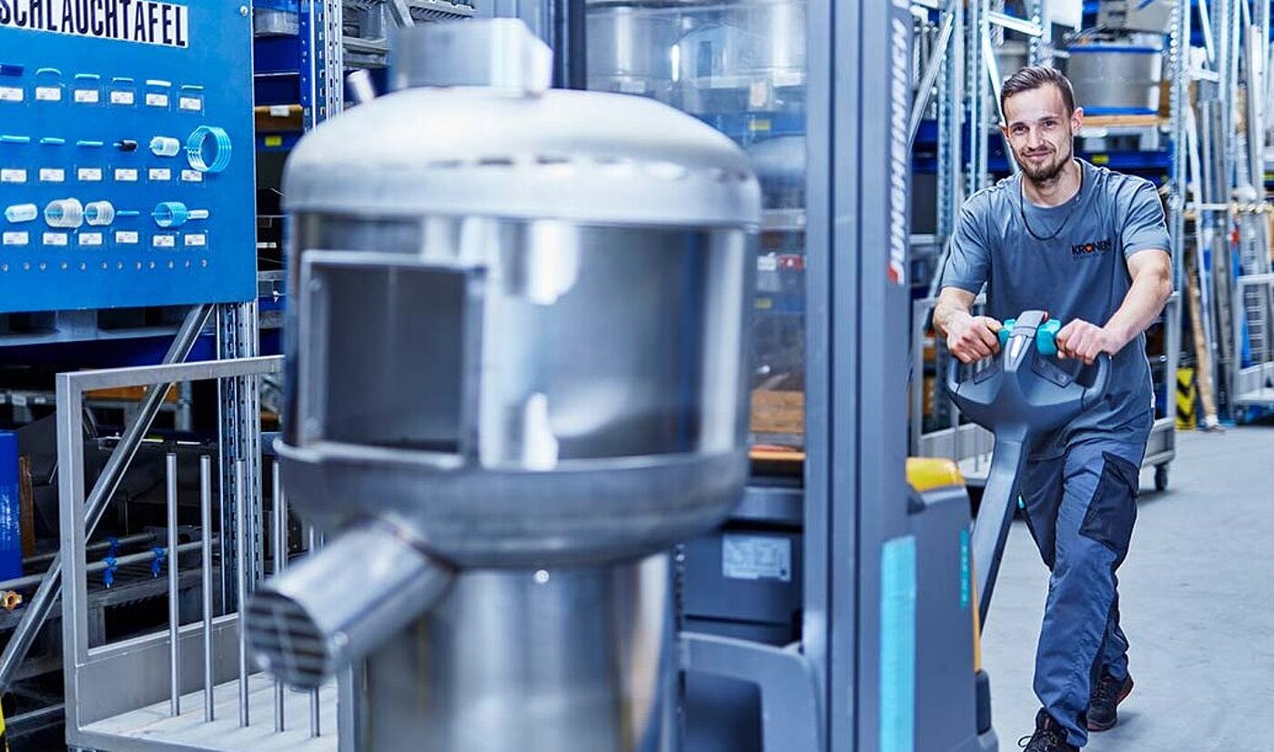 Ausbildung Fachkraft für Lagerlogistik bei Kronen