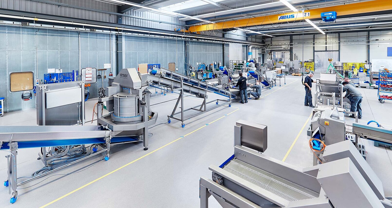 KRONEN food technology: production at the site Kehl-Goldscheuer, Germany