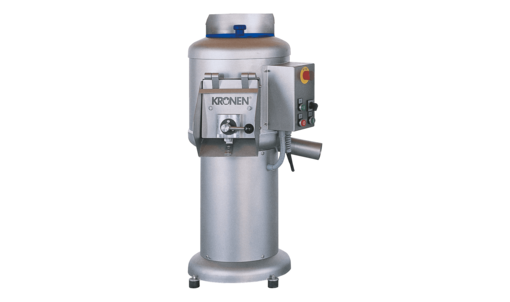 The sturdy potato peeling machine PL 25K from KRONEN is ideally suitable for cost-saving use in smaller and medium-sized processing companies