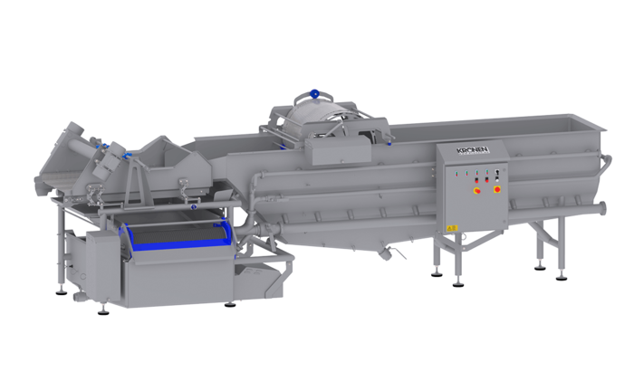 KRONEN Waschmaschine HEWA 5000 mit Vibrations- oder Bandaustrag