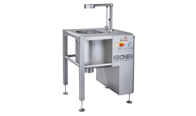 La robusta descorazonadora de coles KSB-2 de KRONEN es ideal para el descorazonado profesional de coles enteras.
