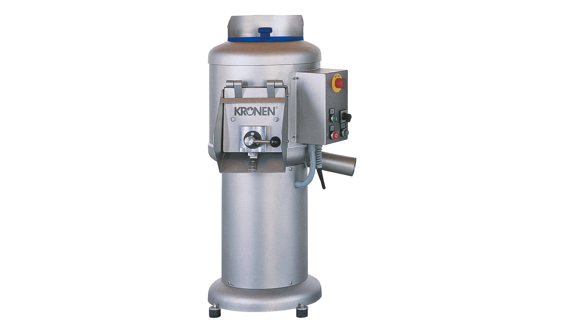 The sturdy potato peeling machine PL 25K from KRONEN is ideally suitable for cost-saving use in smaller and medium-sized processing companies