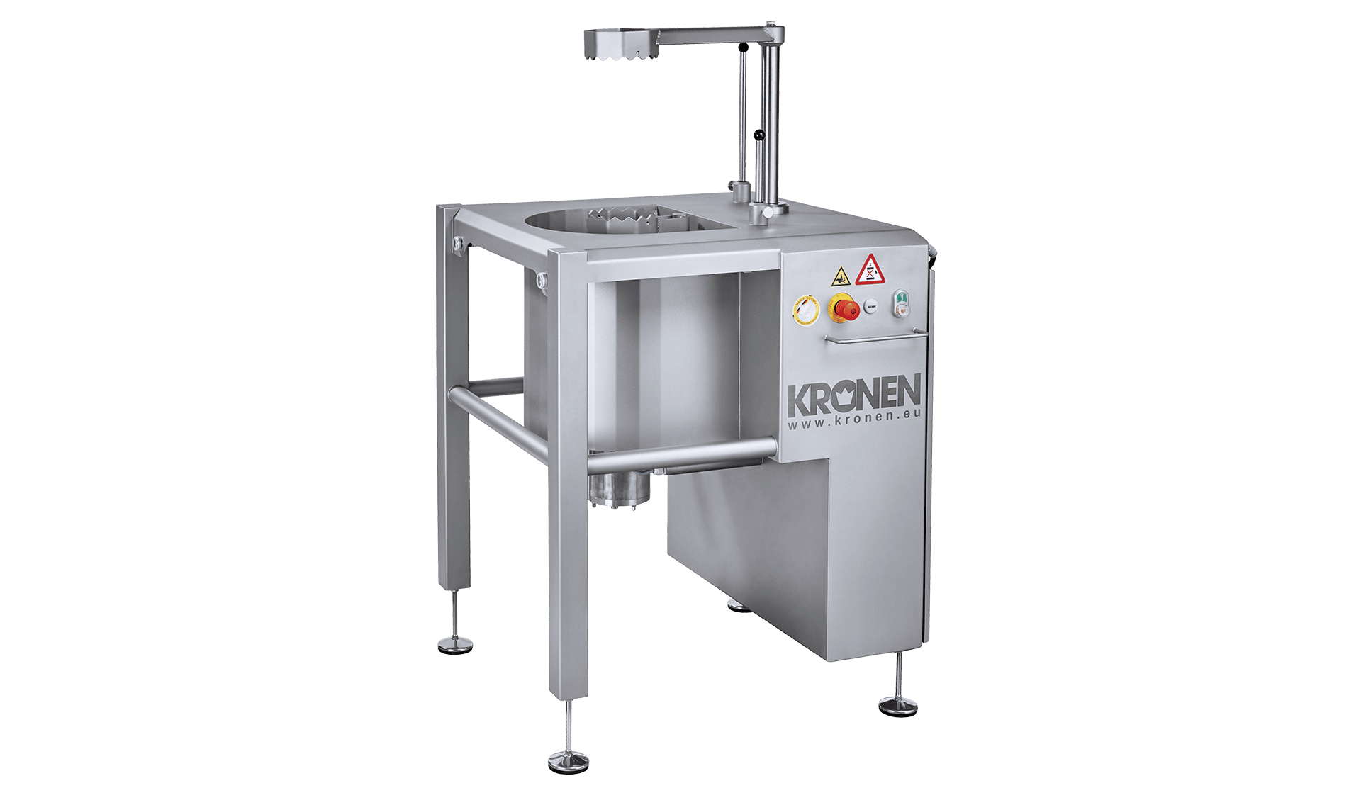 L’étrogneur à chou robuste KSB-2 de KRONEN étrogne parfaitement des choux entiers.