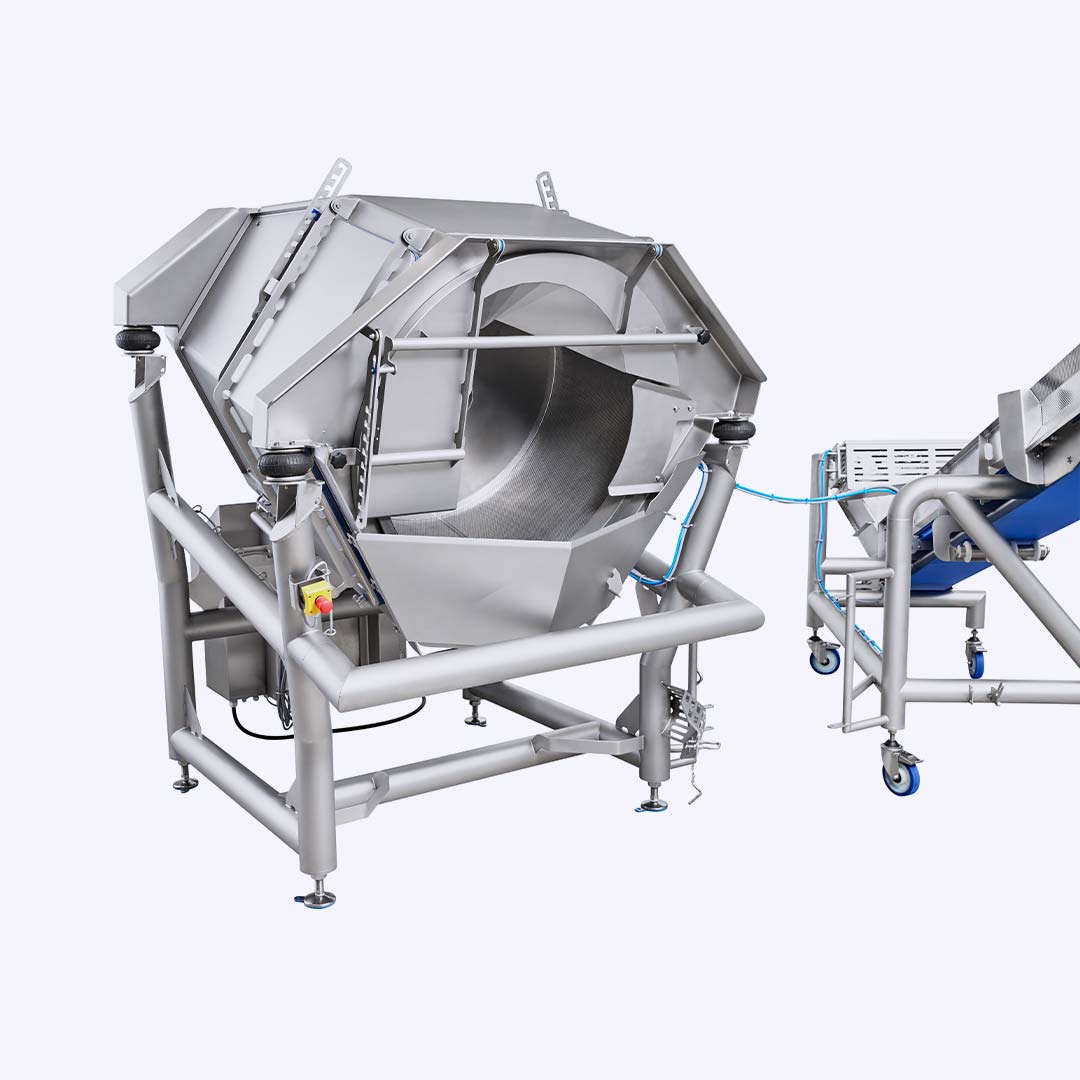 K1040H spin-dryer for lettuce & vegetables by KRONEN | KRONEN GmbH